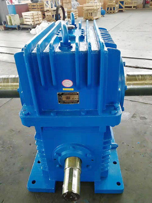 鋼廠冷床專用二次包絡蝸輪減速機